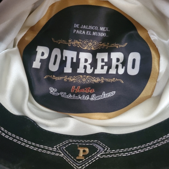 Potrero Cowboy Hat De Jalisco Mexico - Picture 2 of 7